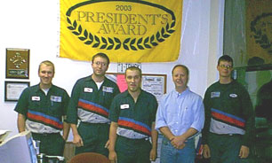 Sebald's Technician Team